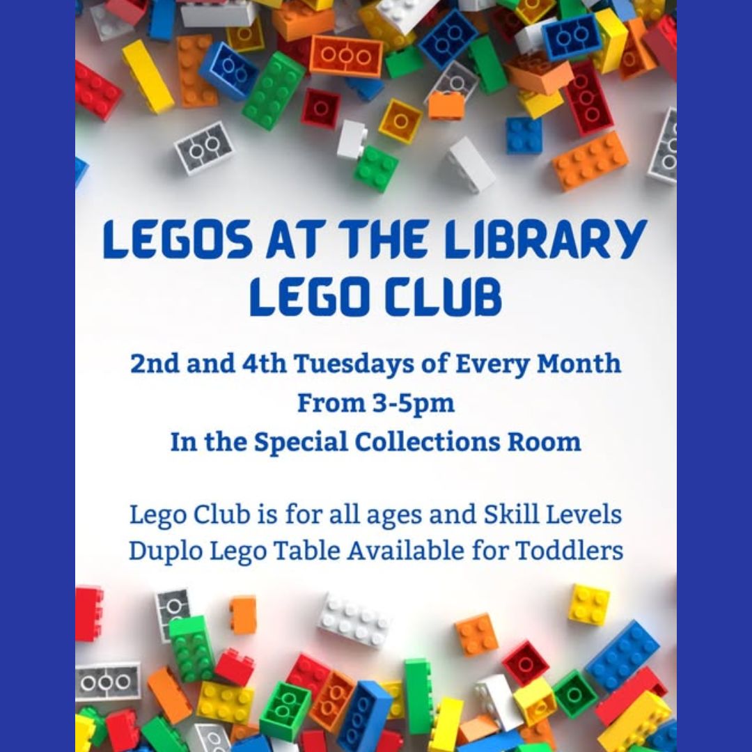 Event: Legos At The Library Lego Club in Arab